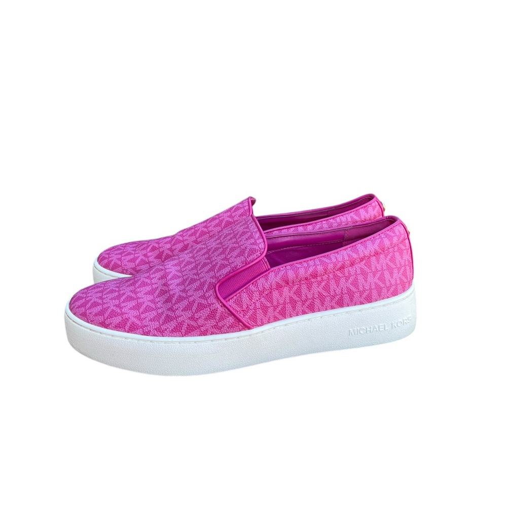 Michael Kors Wild Berry Trent Logo Slip-On Sneaker